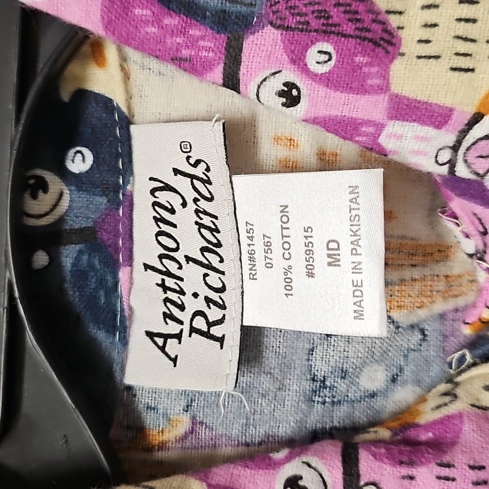 Nwt Womens Button Up Robe Sleep Dress With Pockets - Picture 4 of 4